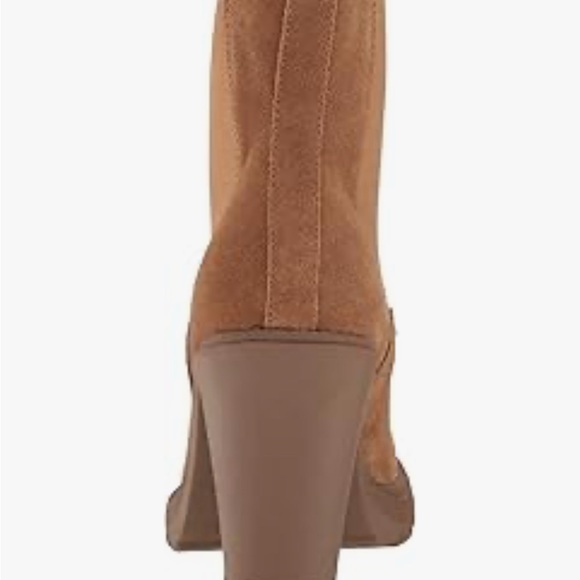 Nine West Suede Brown Ream Ankle Boots size 9.5 - Picture 3 of 5